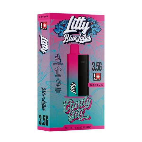 Litty Blue Lotus Vape - Image 2