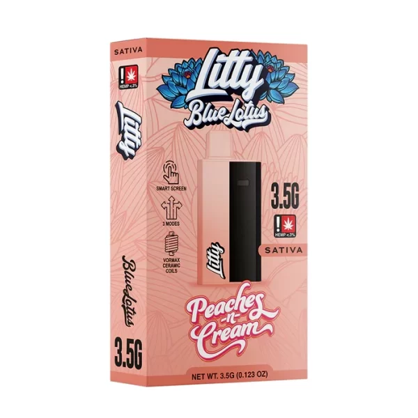 Litty Blue Lotus Vape - Image 3