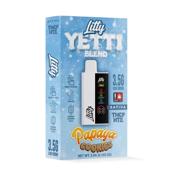 Litty THCP Vape Yetti Blend - Image 2